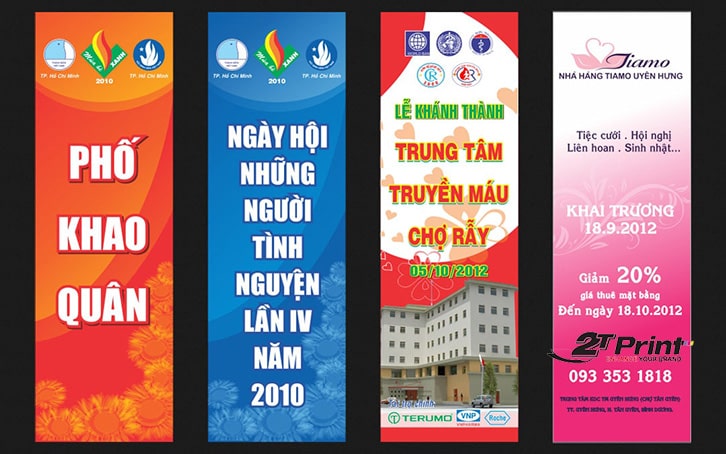 băng rôn khác với banner