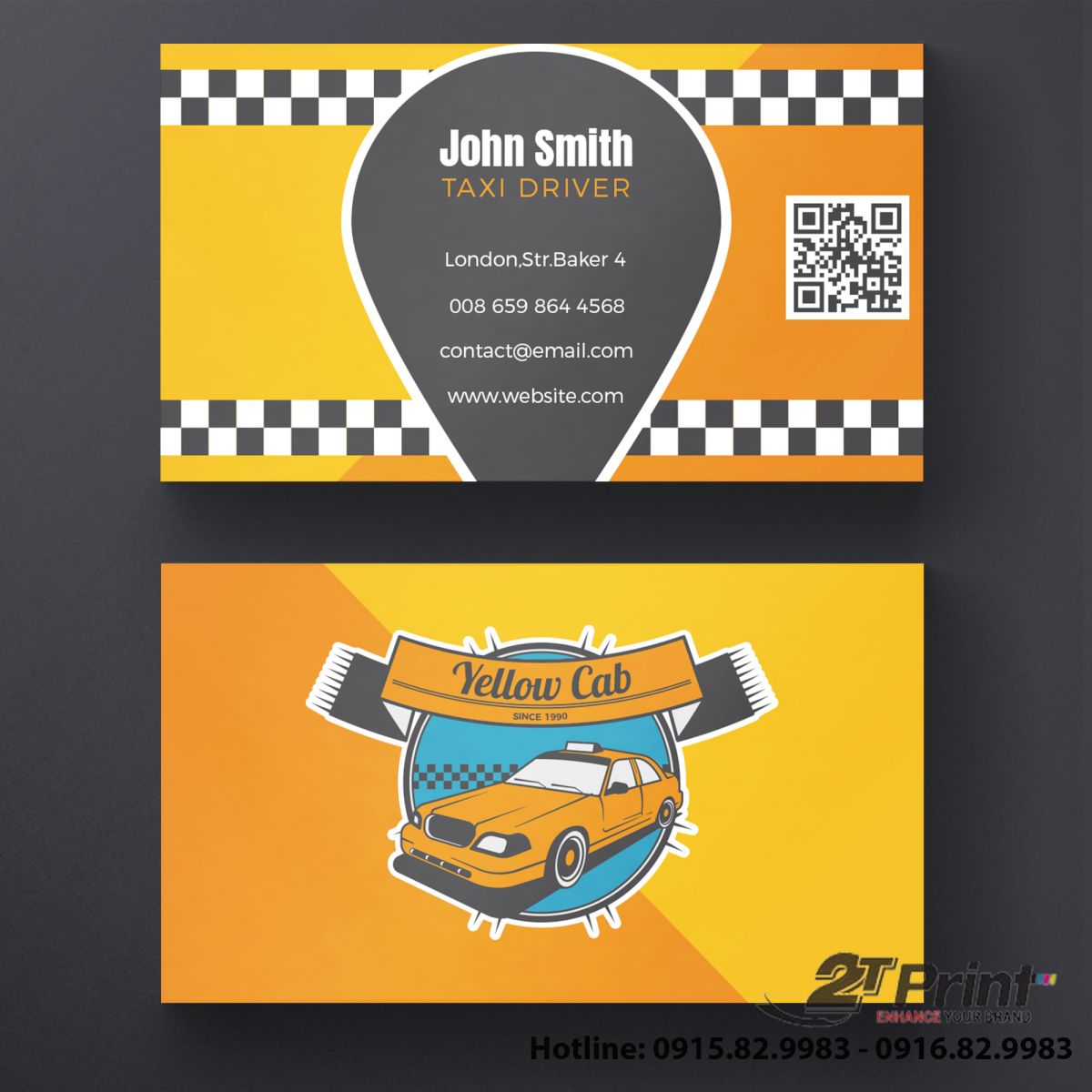 card taxi thiết kế nhận diện thương hiệu