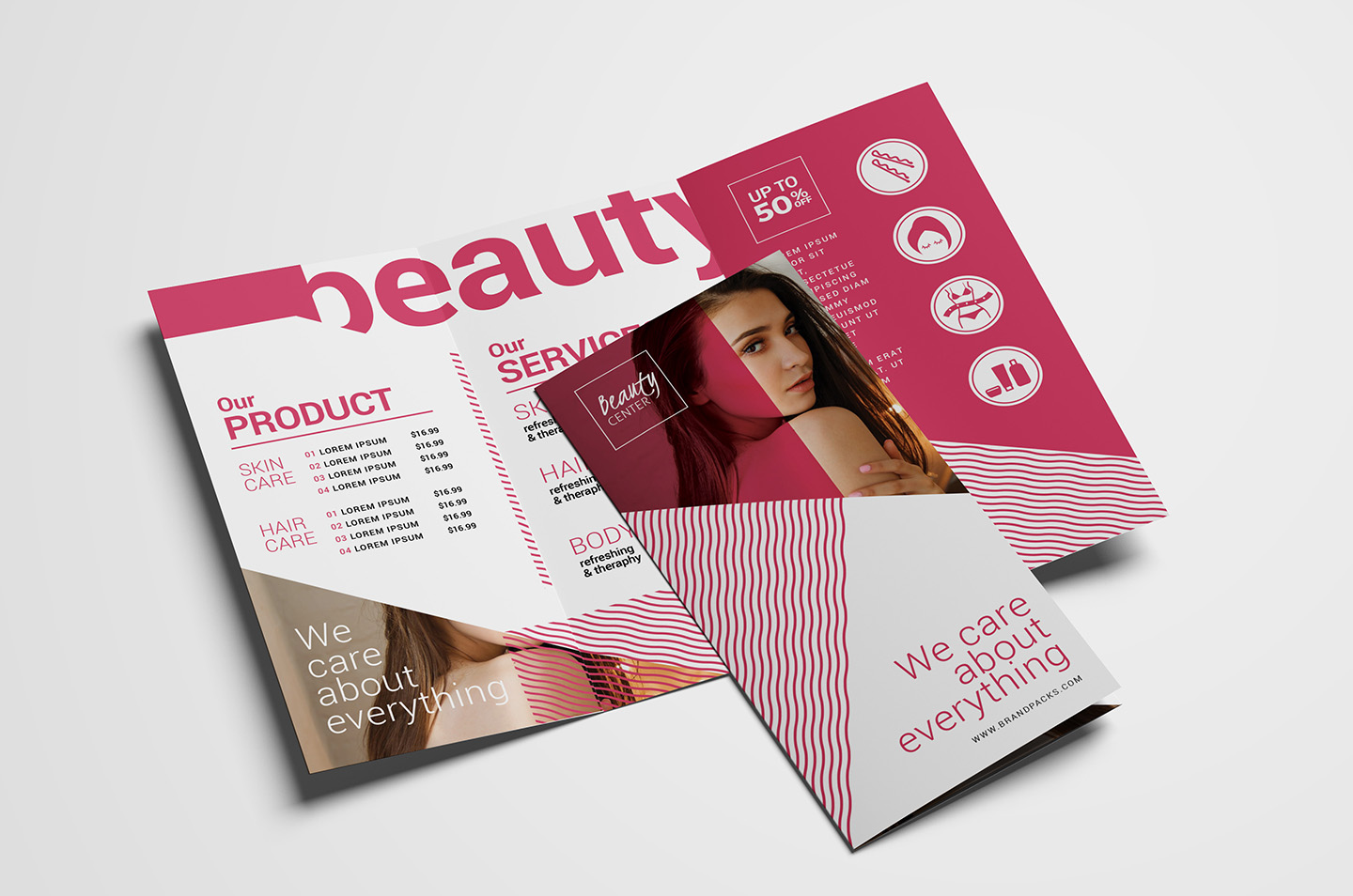 Mẫu Brochure spa của Xưởng in 2T