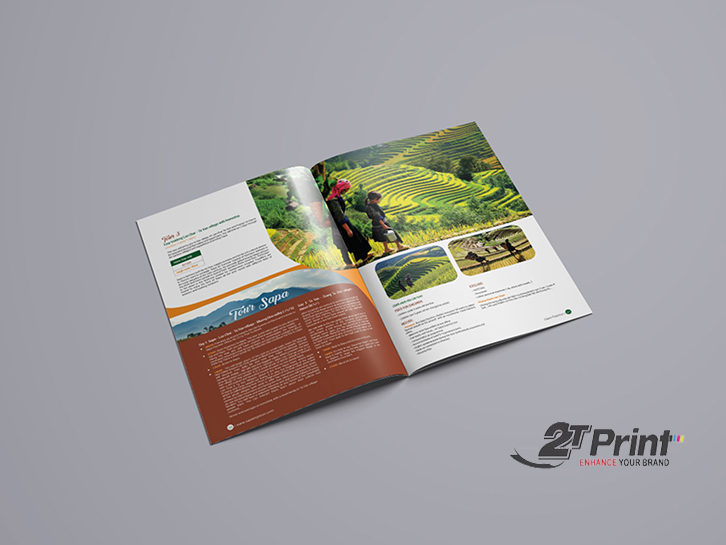in catalogue du lịch vùng núi