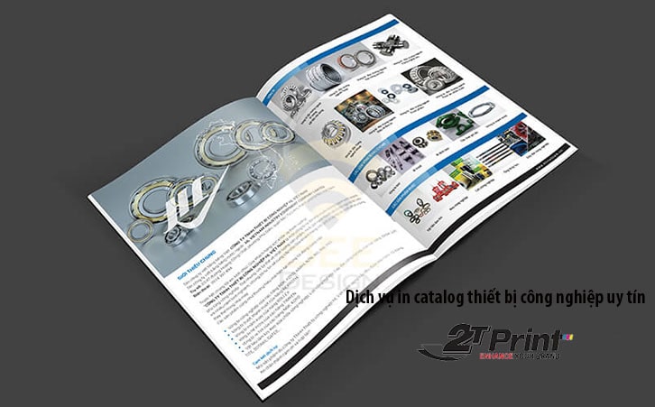 mẫu in catalogue thiết bị công nghiệp chuyên nghiệp